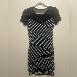Bailey 44 Striped Bodycon Dress
